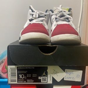 Toddler Jordan’s 6